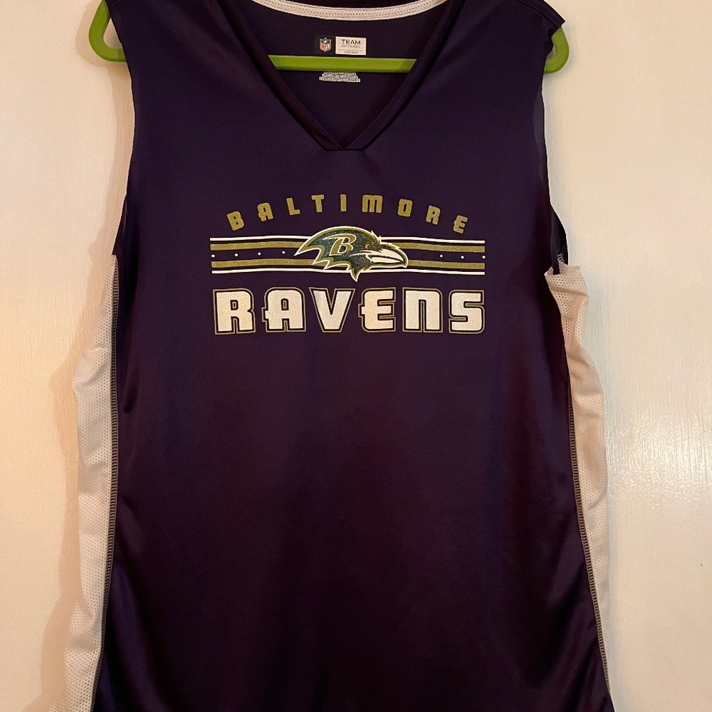 Baltimore Ravens Tank Top Womans 2XL